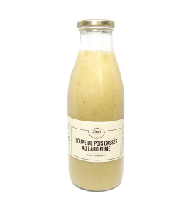 SOUPE DE POIS CASSE AU LARD FUME