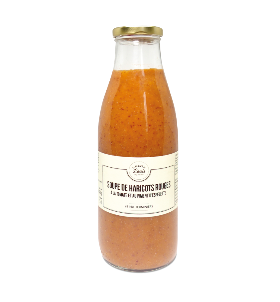 SOUPE DE HARICOTS ROUGES AU PIMENT D'ESPELETTE