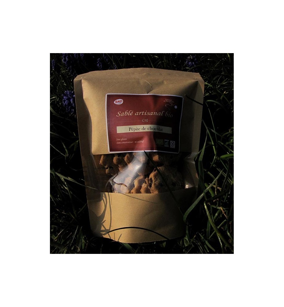 SABLE ARTISANAL AUX PEPITES DE CHOCOLAT