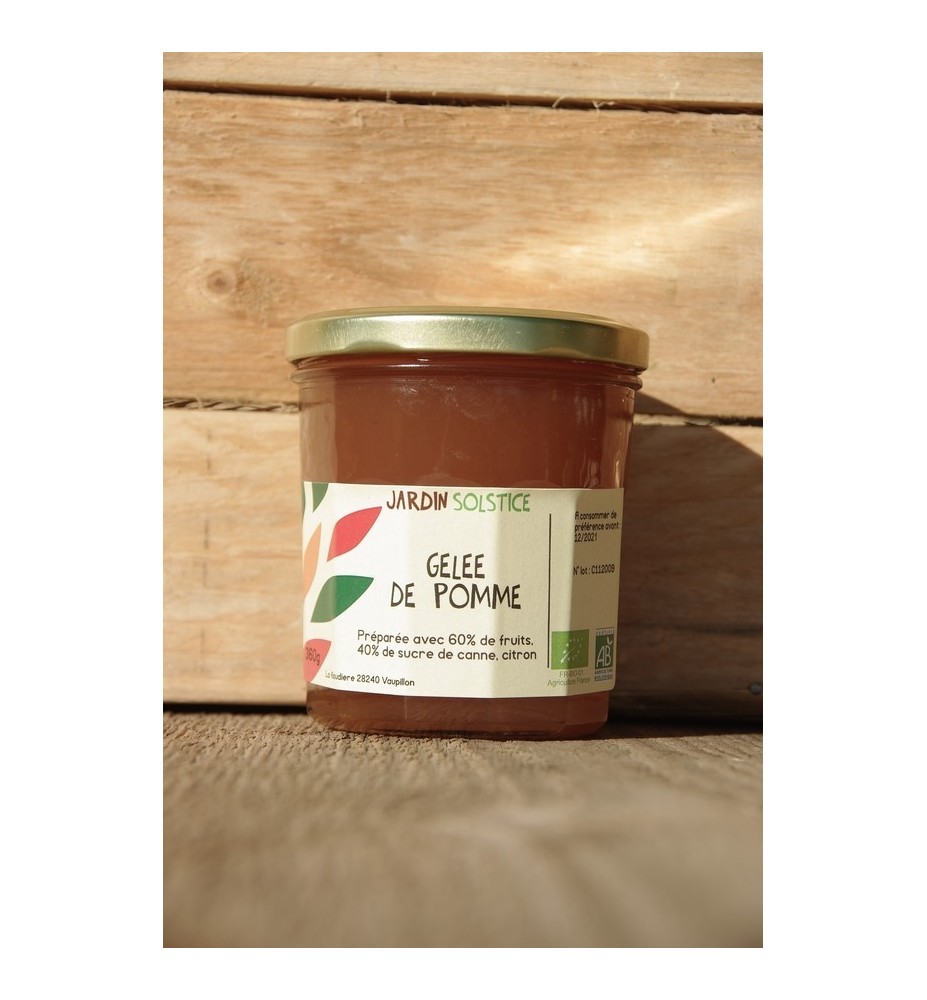GELEE DE POMMES BIO