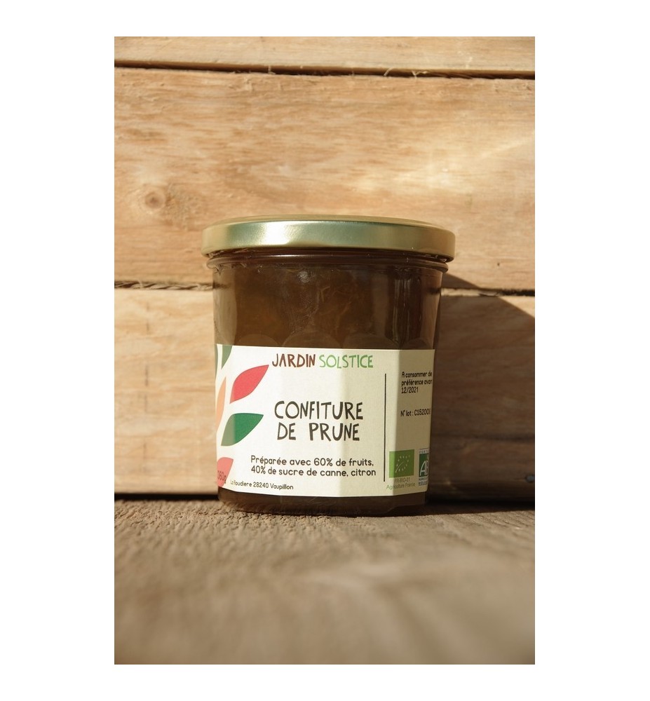 CONFITURE DE PRUNES BIO