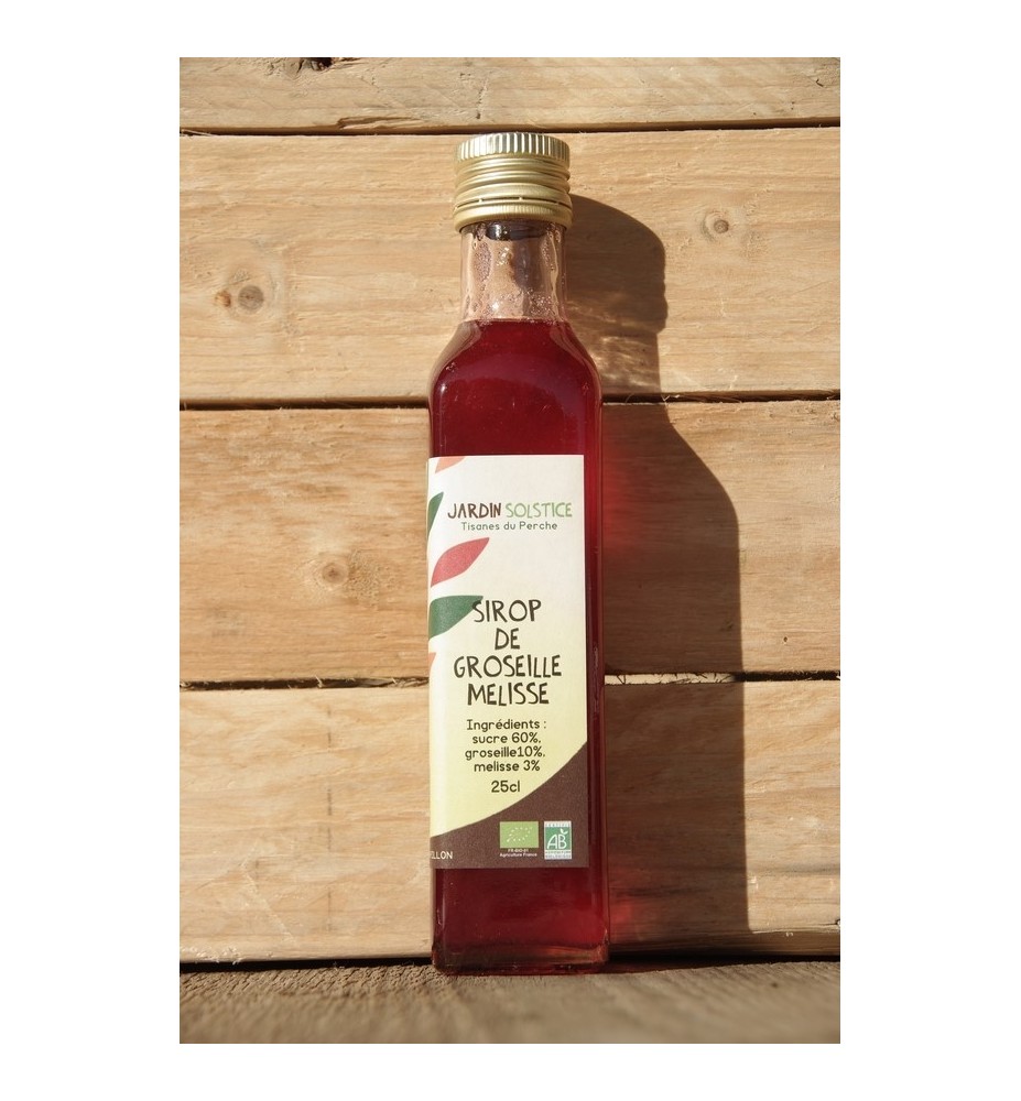 SIROP DE GROSEILLE MELISSE