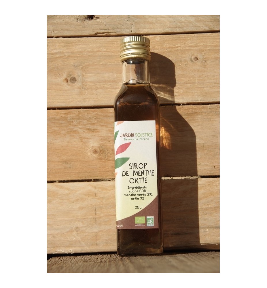SIROP DE MENTHE ET ORTIE
