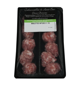 BOULETTES NATURES  X10