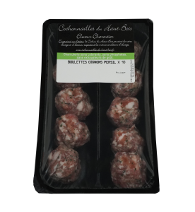 BOULETTES OIGNON PERSIL