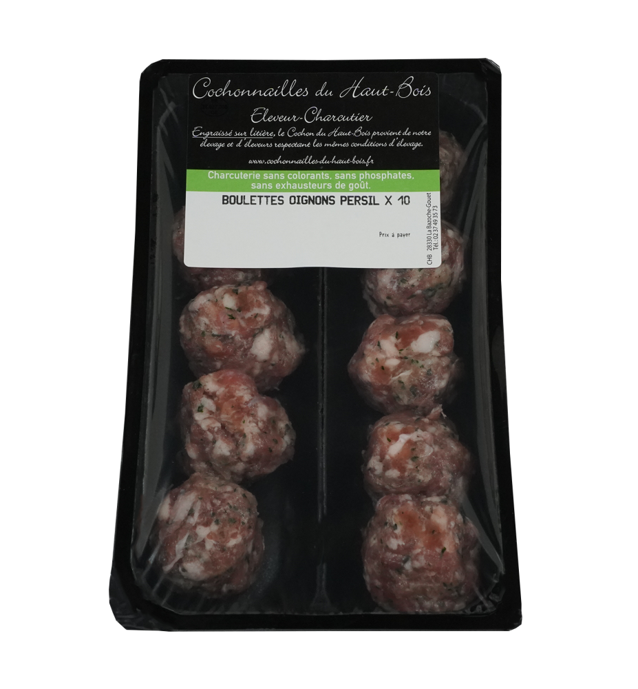 BOULETTES OIGNON PERSIL