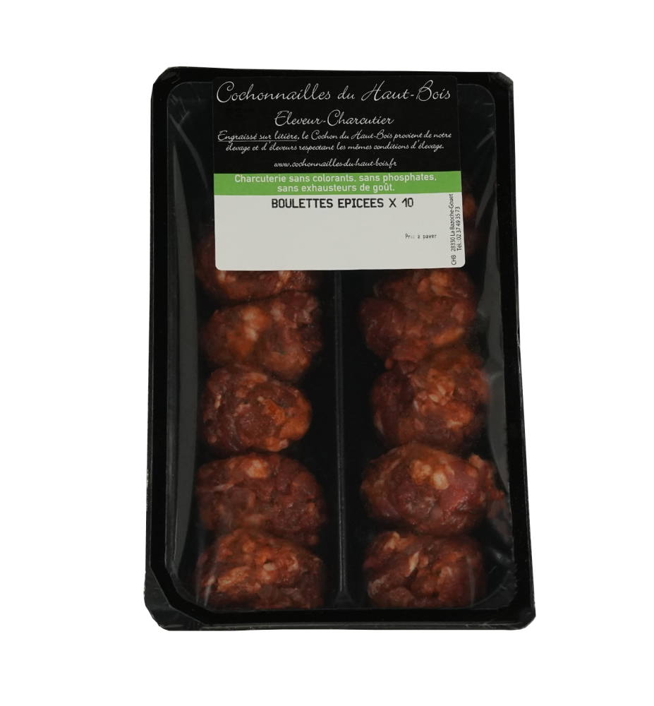 BOULETTES EPICEES X10