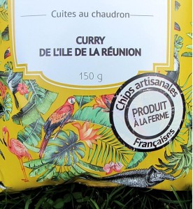 CHIPS AU CURRY DE L'ILE DE LA REUNION