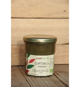 CONFITURE DE RHUBARBE BIO