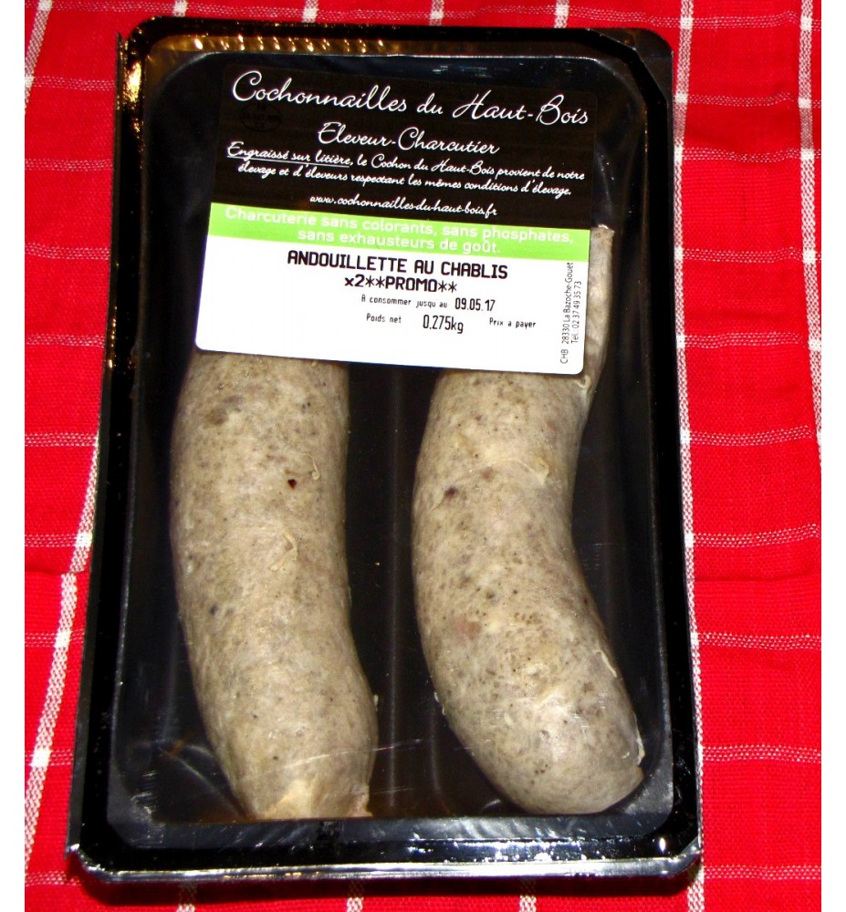 Andouillette au Chablis