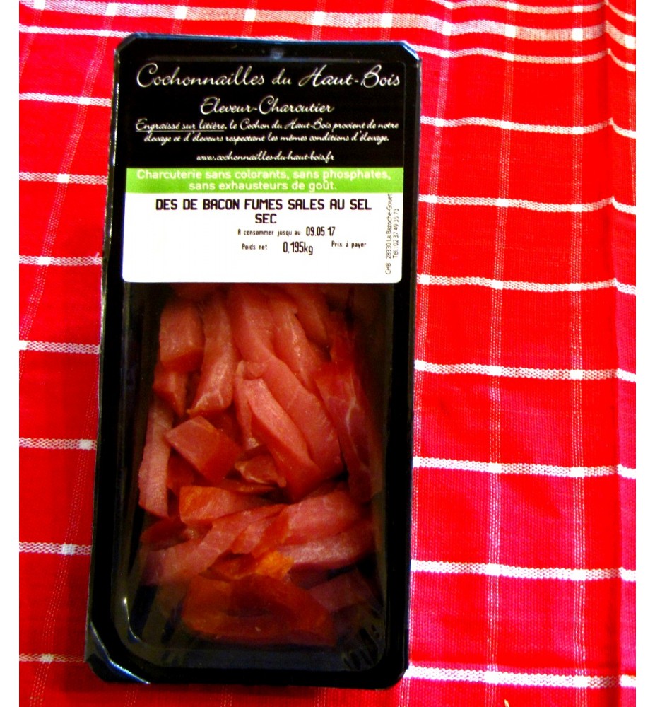 Dés de Bacon Fumés