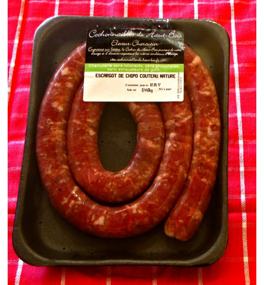 Escargot de Chipolata Couteau