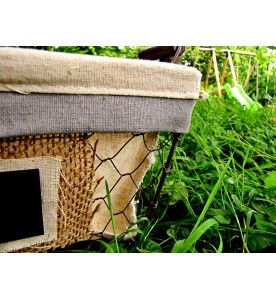 Panier en Métal Personnalisable