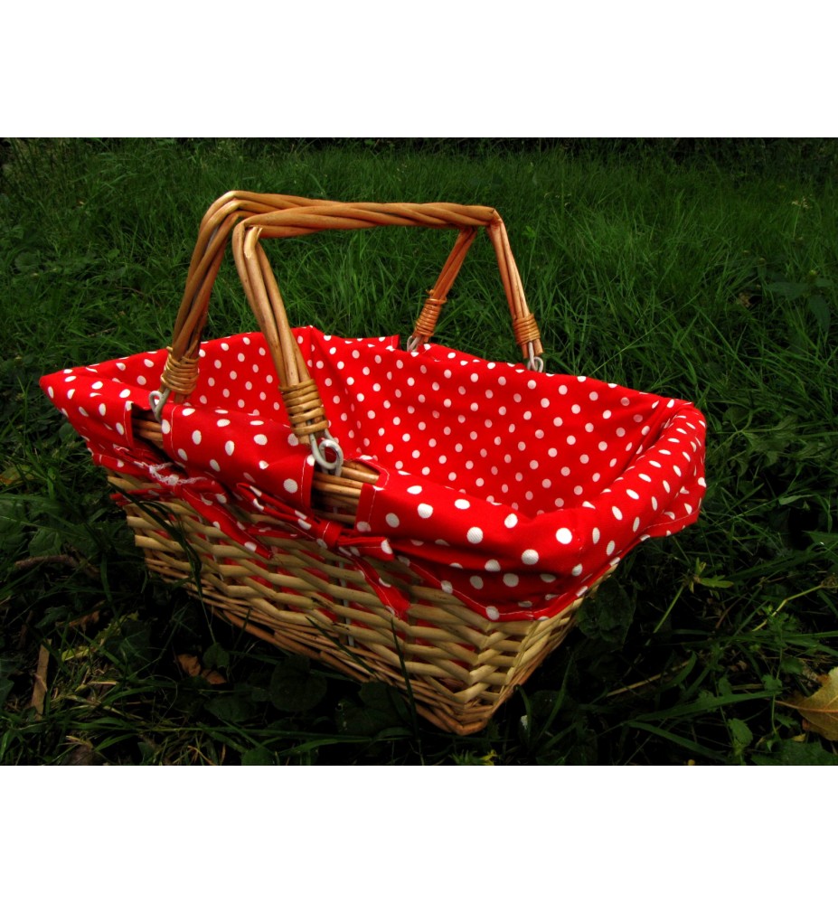 Panier Naturel Anses Amovibles