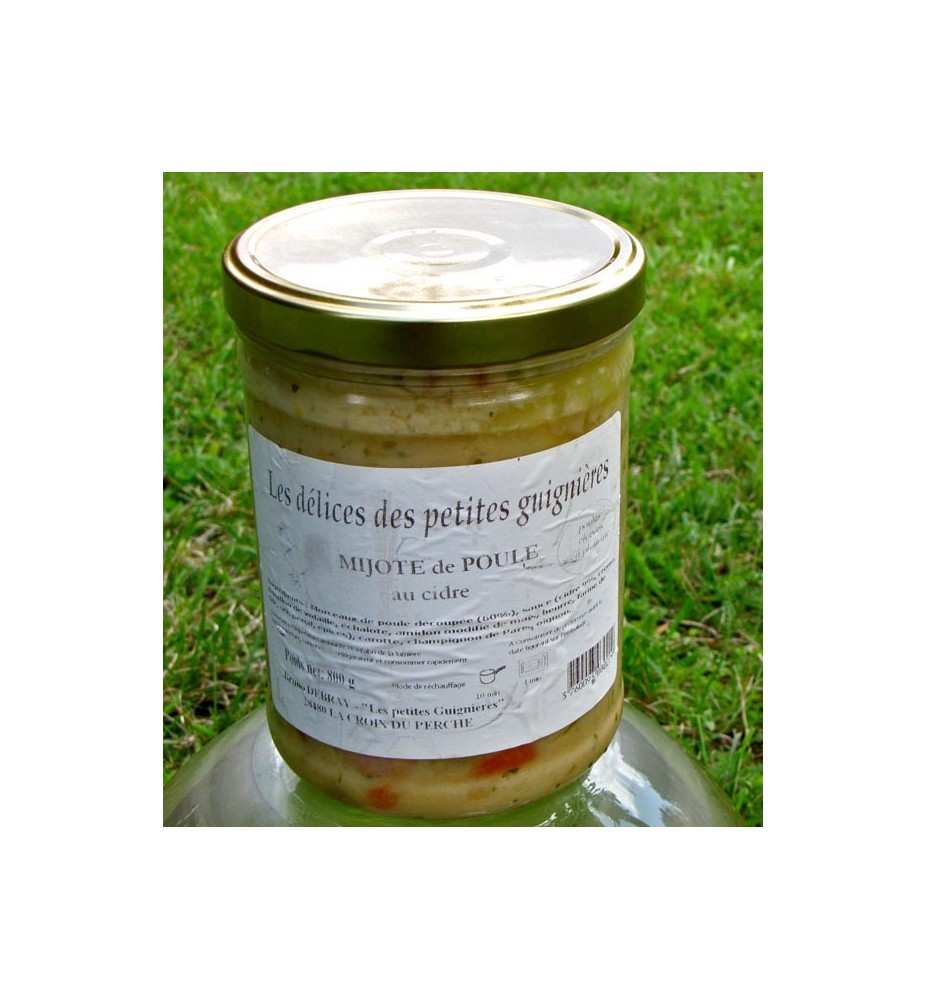 Poule au cidre