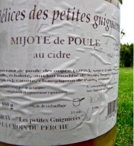 Poule au cidre