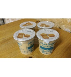 4 CREMES DESSERT AU CARAMEL