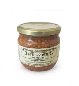 BOCAL LENTILLES VERTES