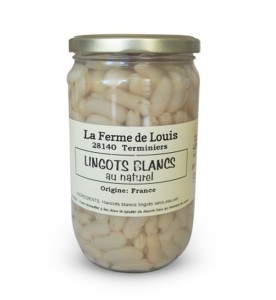 BOCAL HARICOTS LINGOTS BLANCS