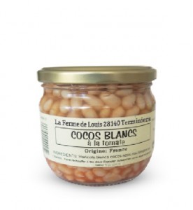 BOCAL HARICOTS COCOS BLANCS A LA TOMATE