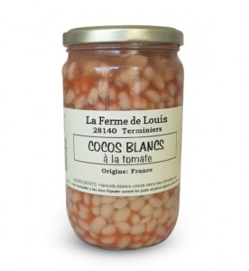 BOCAL HARICOTS COCOS BLANCS A LA TOMATE