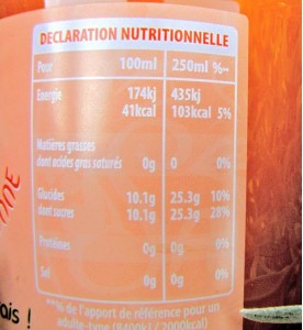 LIMONADE ORANGE LA BEAUCERONNE