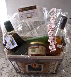 Panier message personnalisé
