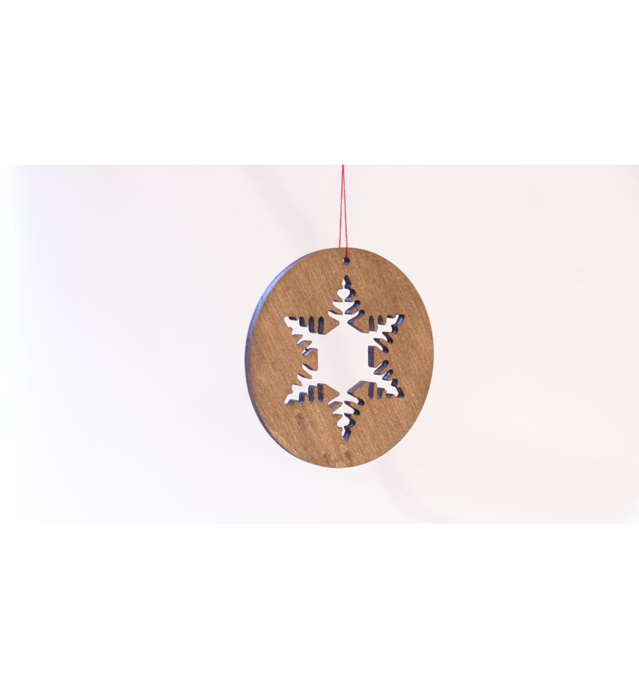 BOULE DE NOEL FLOCON 3
