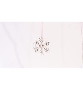 BOULE DE NOEL FLOCON 4