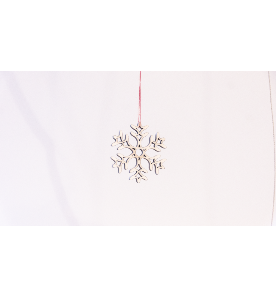 BOULE DE NOEL FLOCON 4