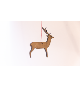 BOULE DE NOEL CERF 1
