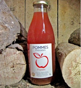 JUS DE POMME FRAISE