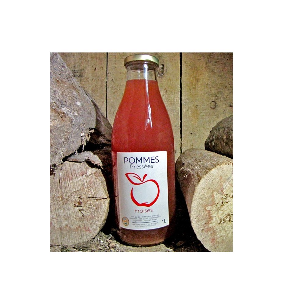 JUS DE POMME FRAISE