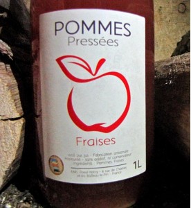 JUS DE POMME FRAISE