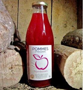 JUS DE POMME FRAMBOISE