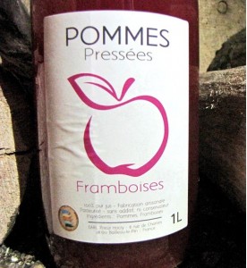 JUS DE POMME FRAMBOISE