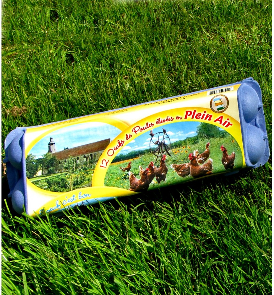 12 oeufs du poule