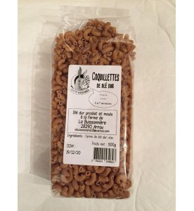 COQUILLETTES DE BLE DUR