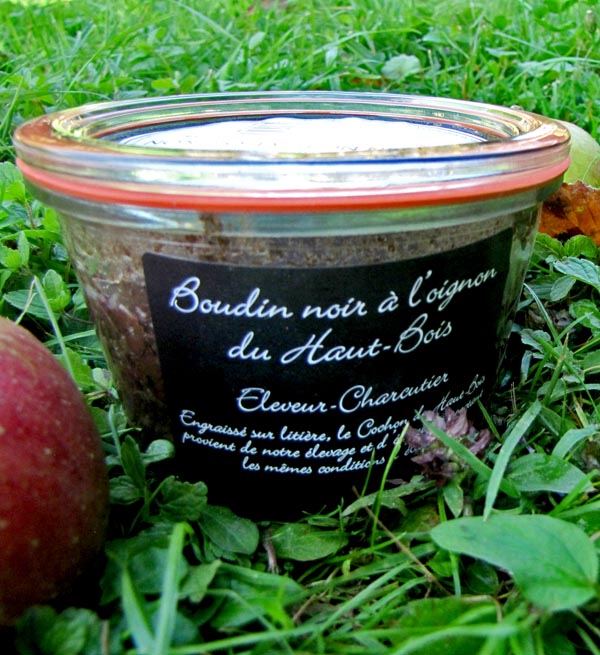 Boudin noir aux oignons